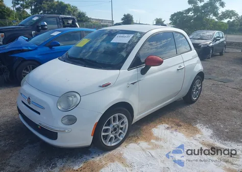 2015 Fiat 500 Pop z USA, uszkodzony, nr VIN 3C3CFFAR6FT545809